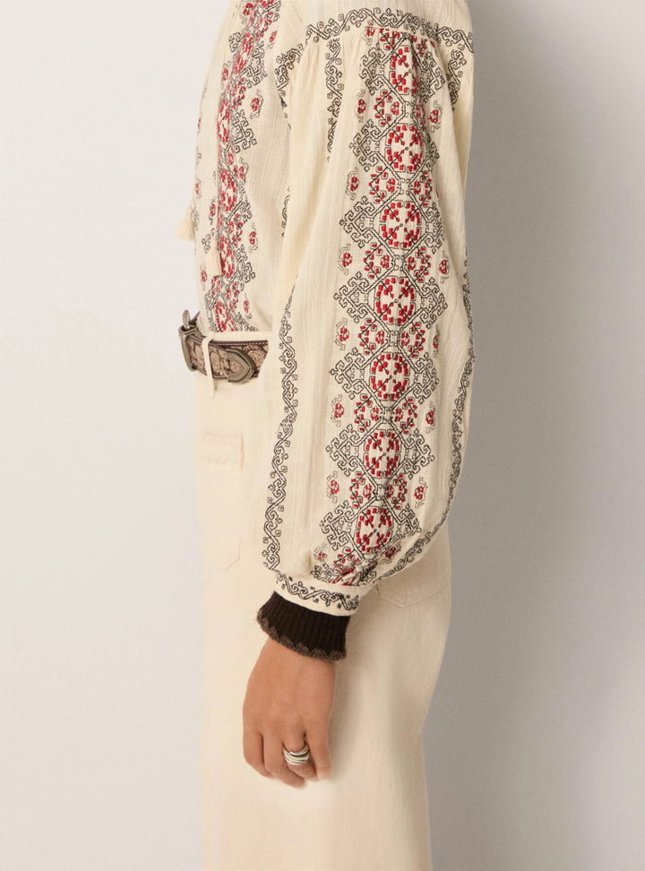 Virginia Blouse - Danubio Ecru