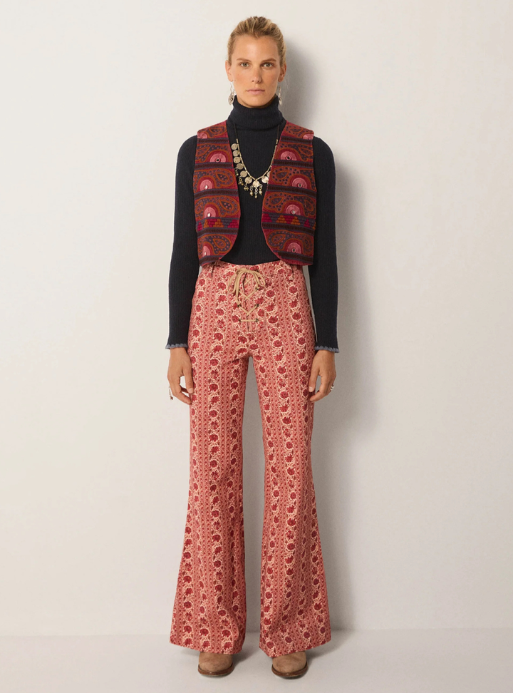 Calypso Pant - Border Clavel