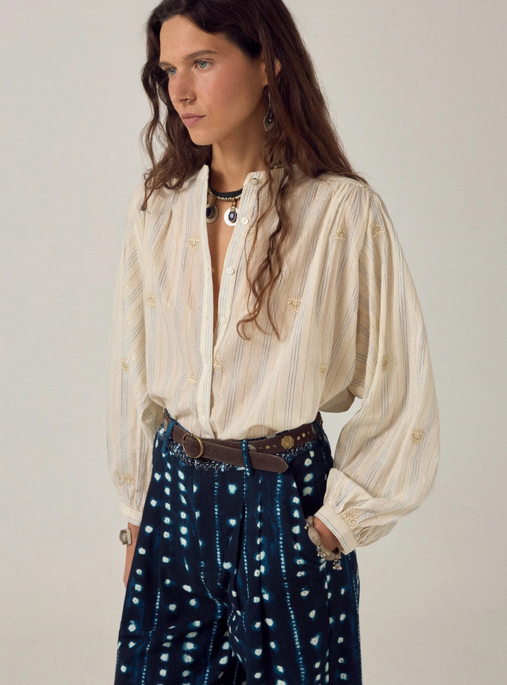 Caroline Blouse - Starry White