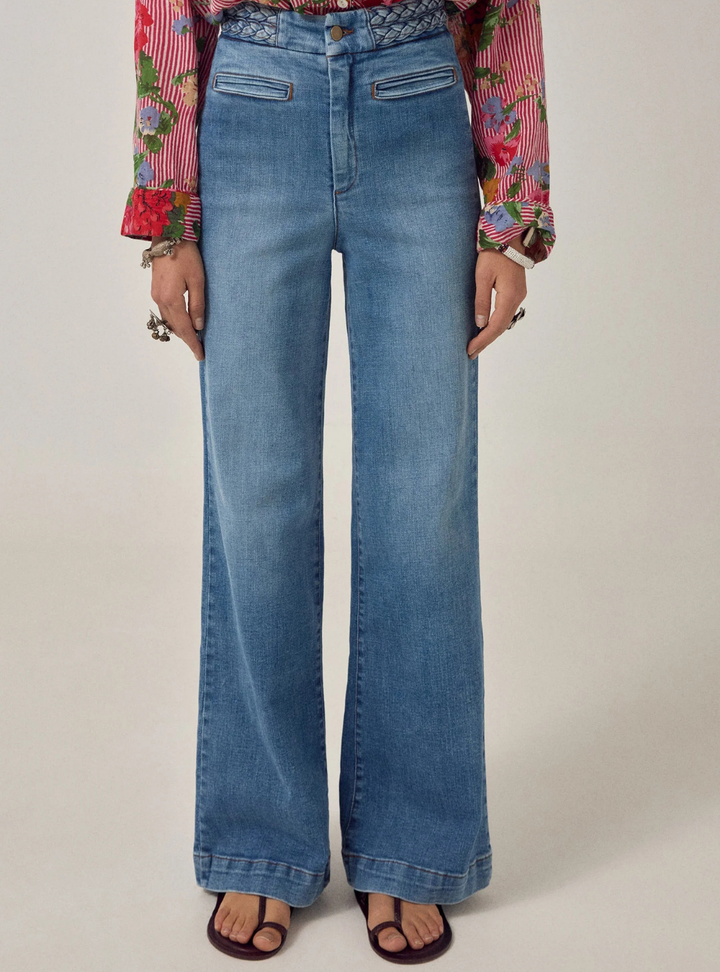 Cher Pant - Braid Denim