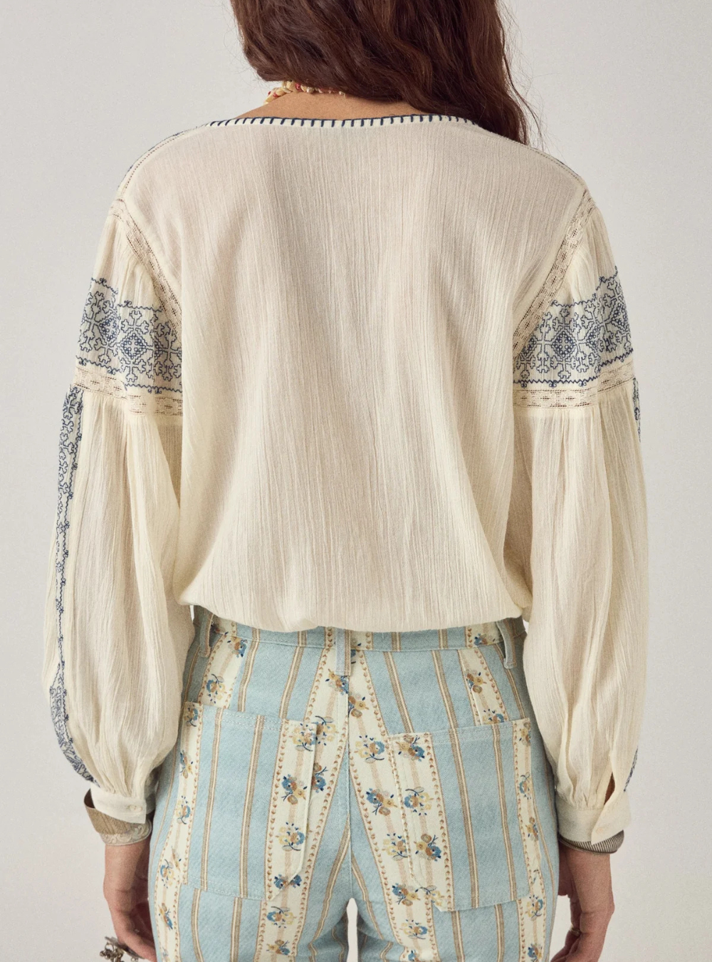 Claudia Blouse - Indigo Poet