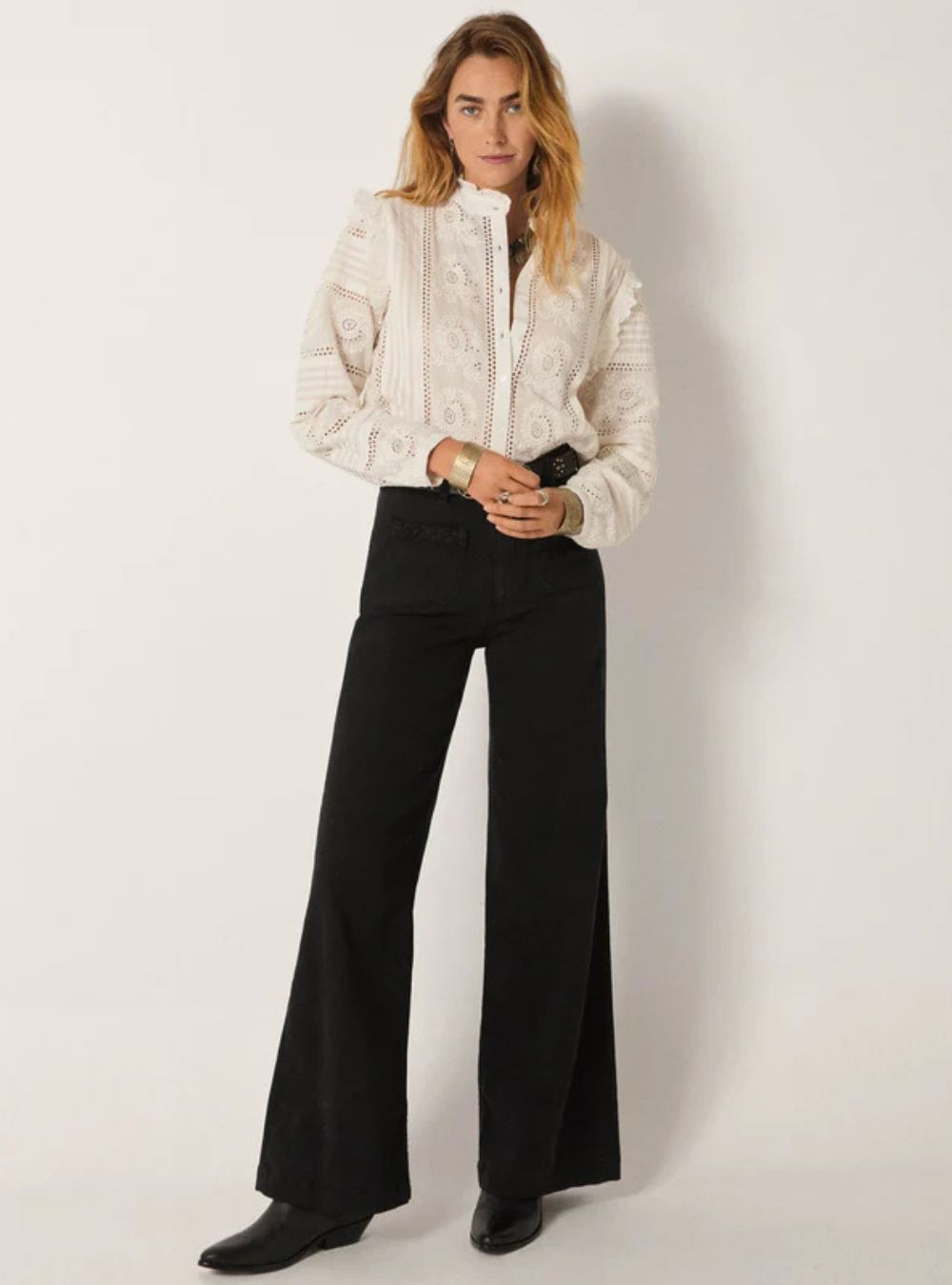 Delphine Blouse - Hamlet Marfil