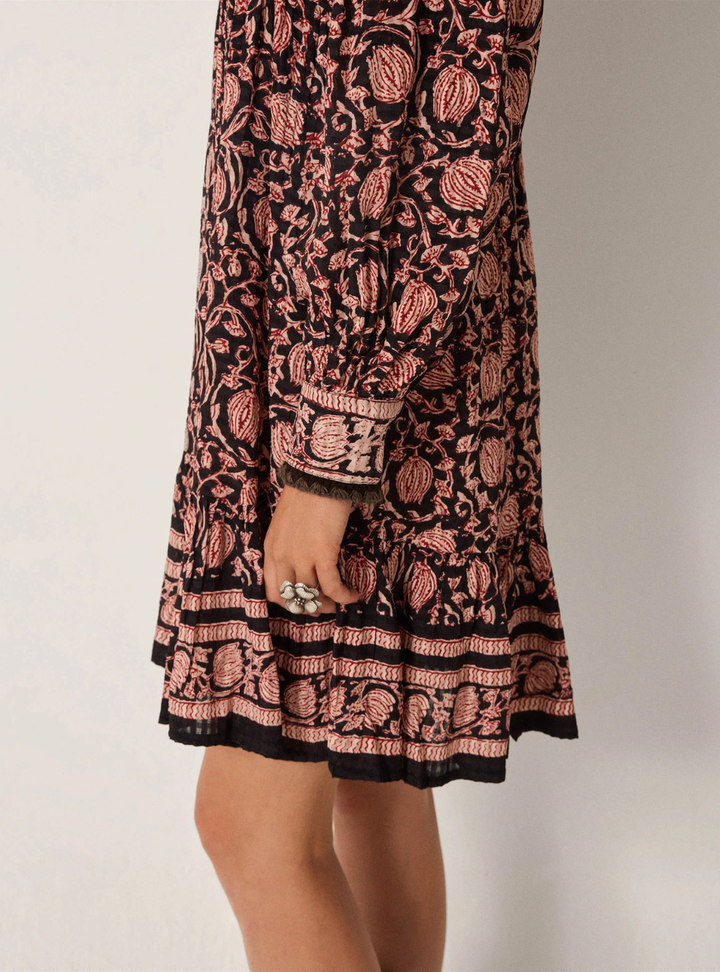 Hazel Dress - Ebony Rose