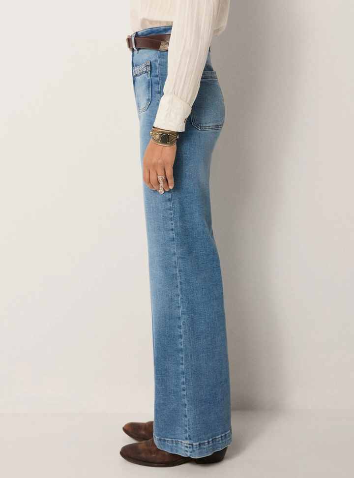 Giuletta Pant - Light Blue Denim