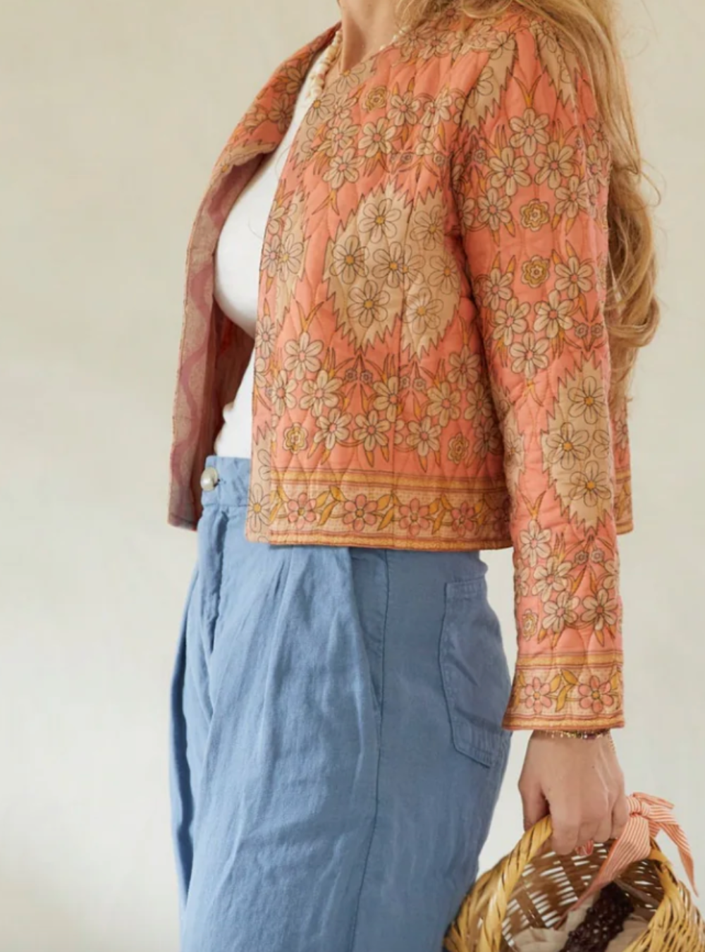 Mirta Jacket - Coral