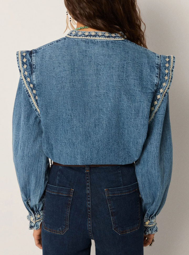 Narciso Blouse - Light Blue