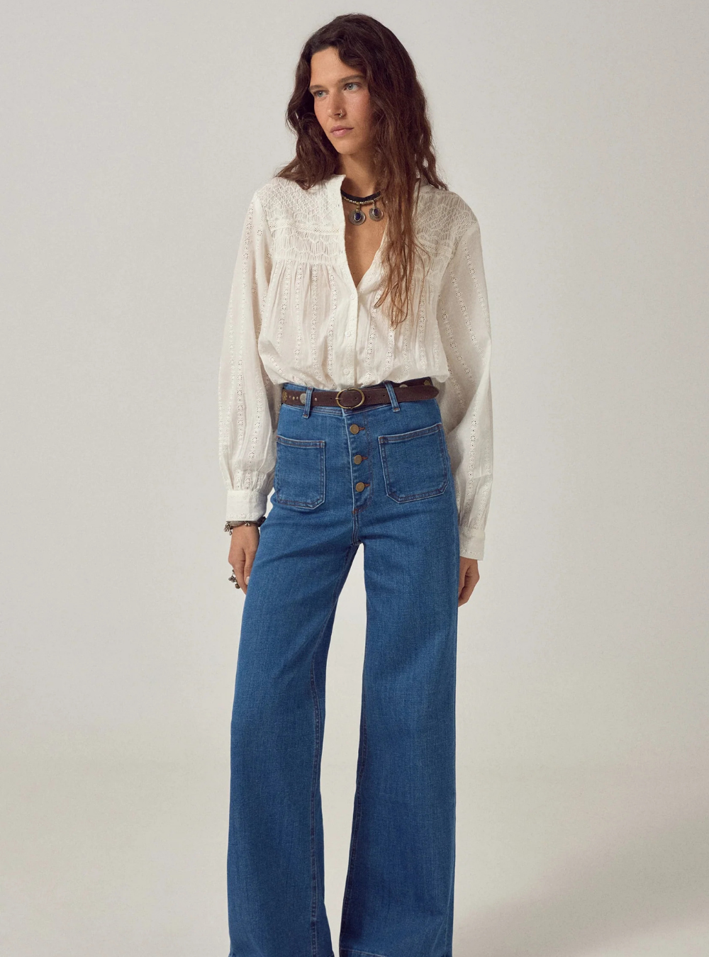 Paoli Blouse - Sapore Di Sale Bianco