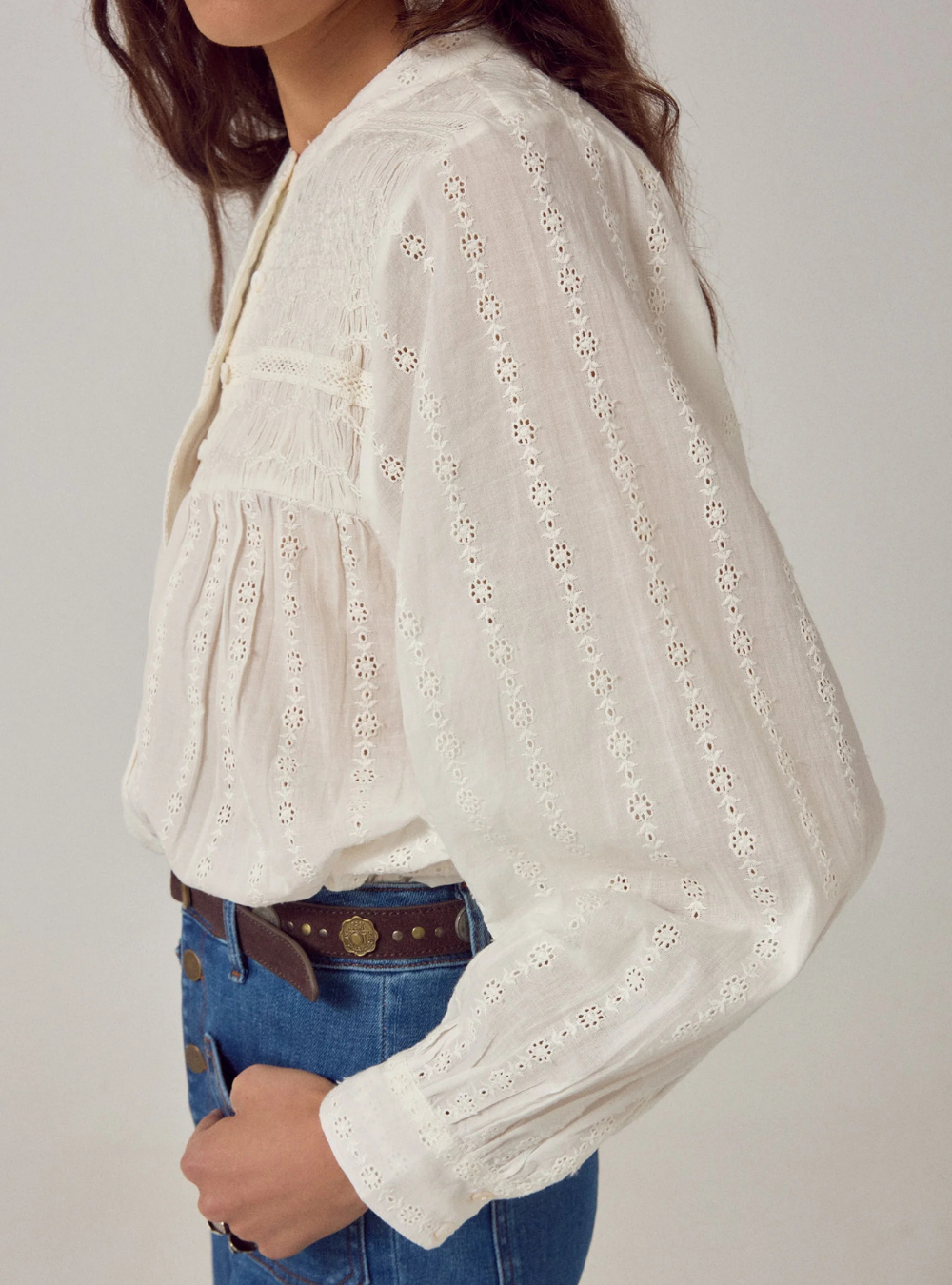 Paoli Blouse - Sapore Di Sale Bianco