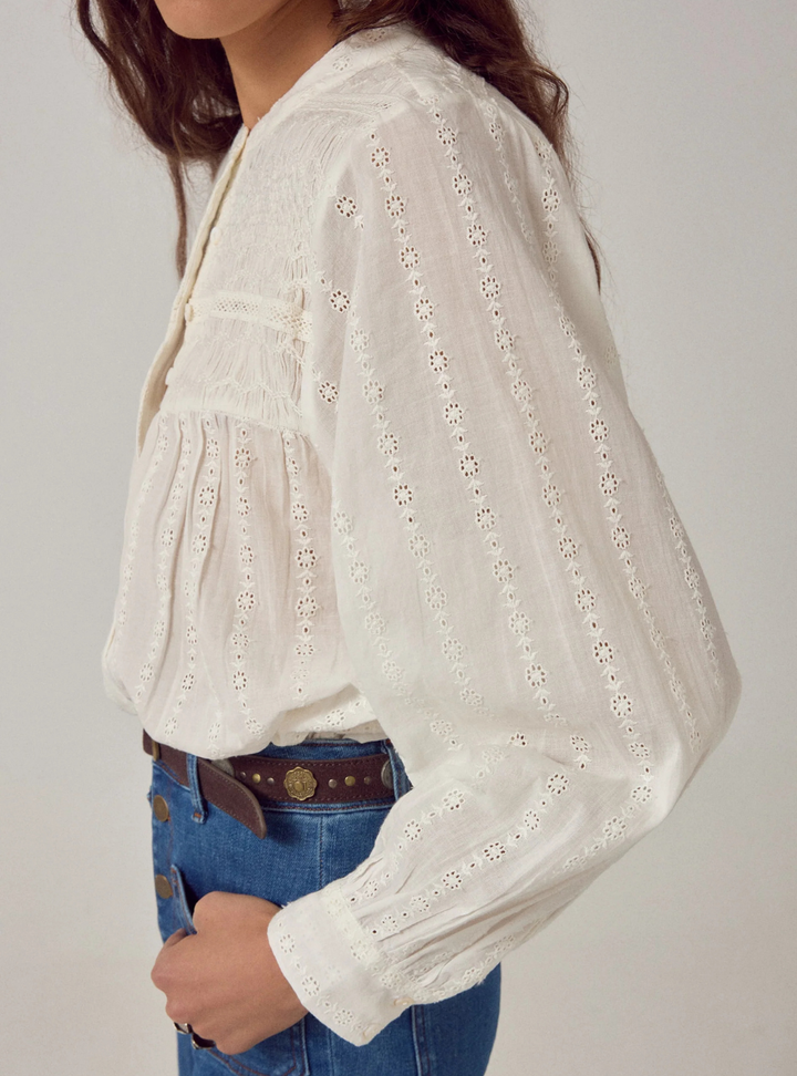 Paoli Blouse - Sapore Di Sale Bianco