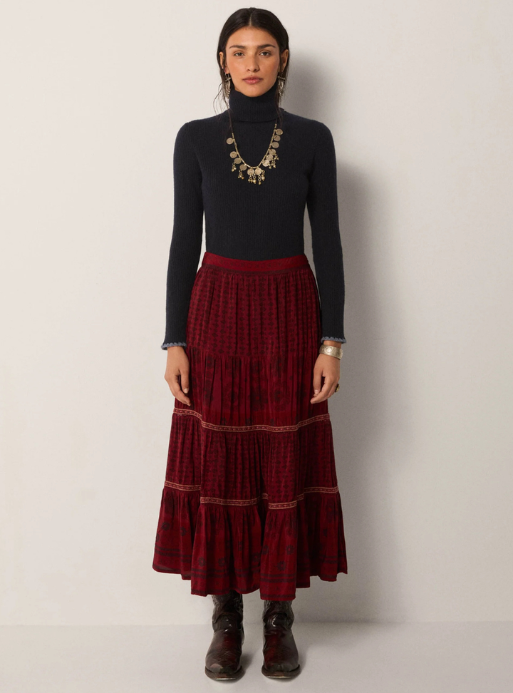 Josephine Skirt - Château Bordeaux