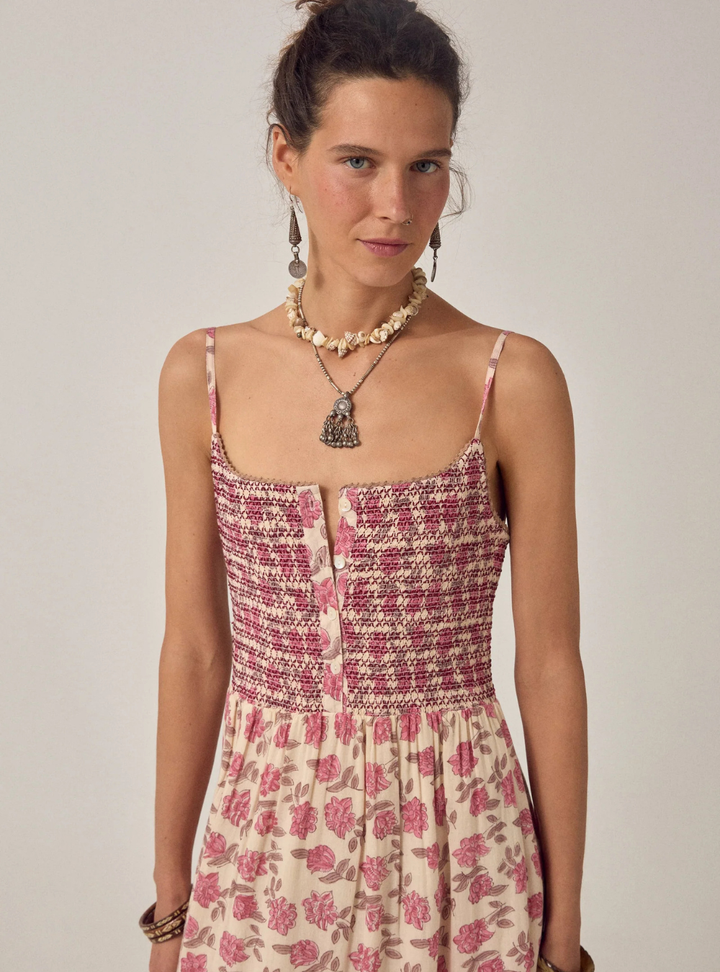 Zara Sleeveless Dress - Gordon Roses