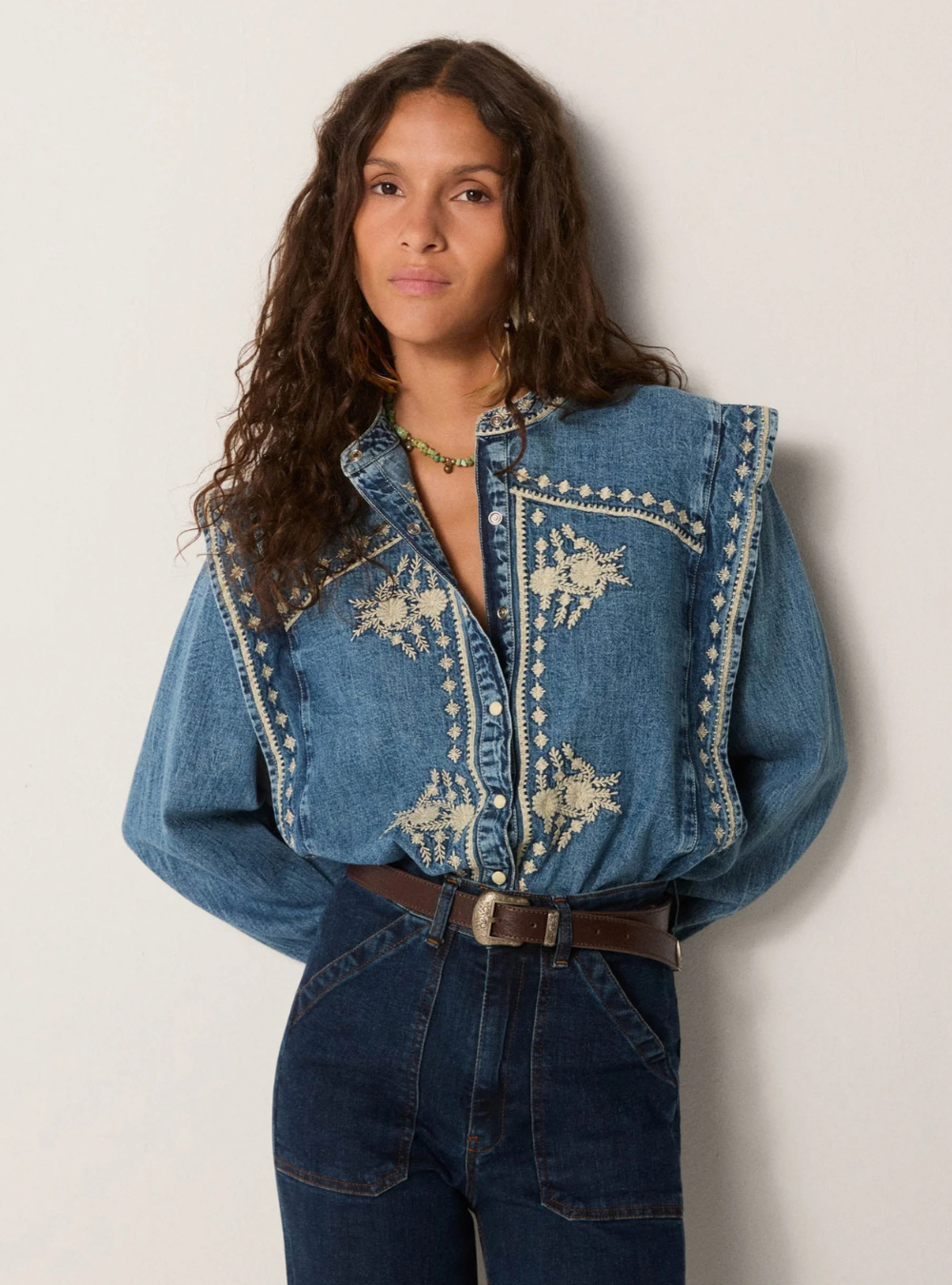 Narciso Blouse - Light Blue