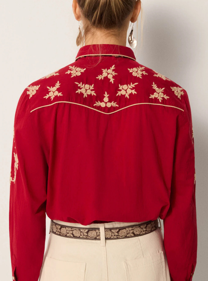 Rodeo Blouse - Red River