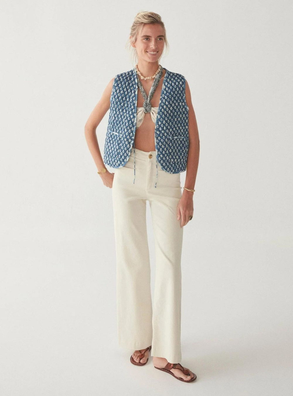 Telma Vest - Blue Simone