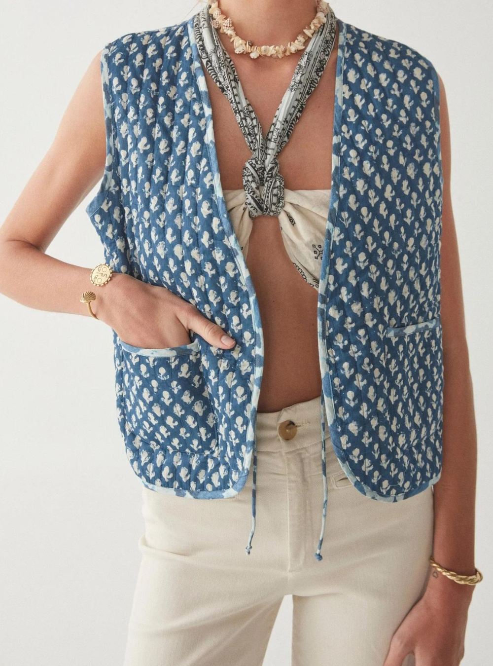 Telma Vest - Blue Simone