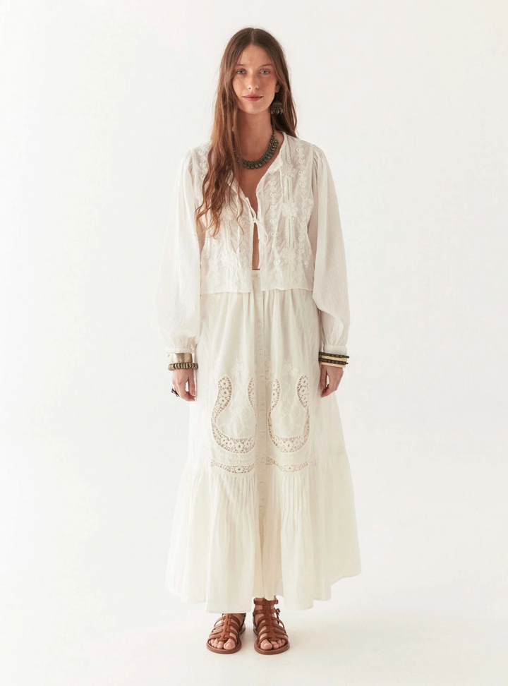 Luisa Skirt - Normandie White