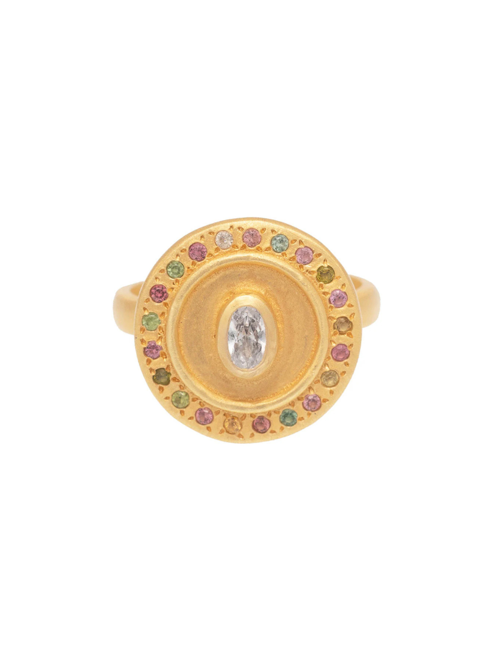 Mandala Ring - Cubic Zirconia