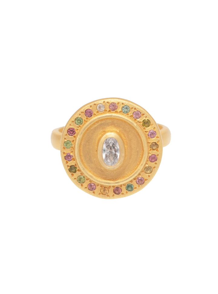 Mandala Ring - Cubic Zirconia