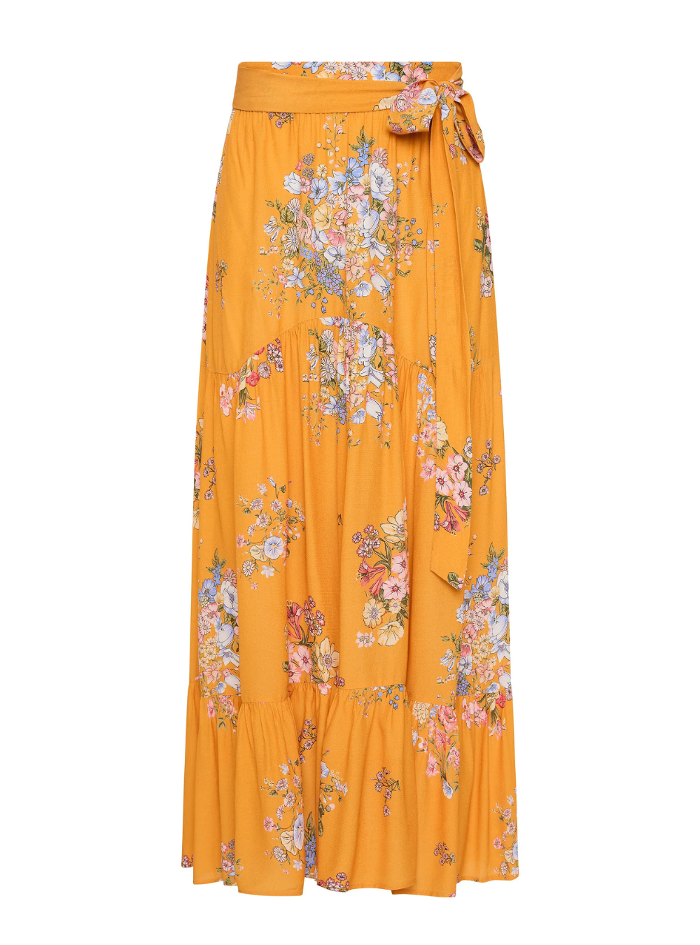 Farrah Midi Skirt - Mango Amoure Floral