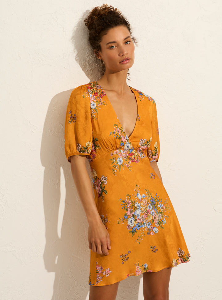 Pamela Mini Dress - Mango Amoure Floral