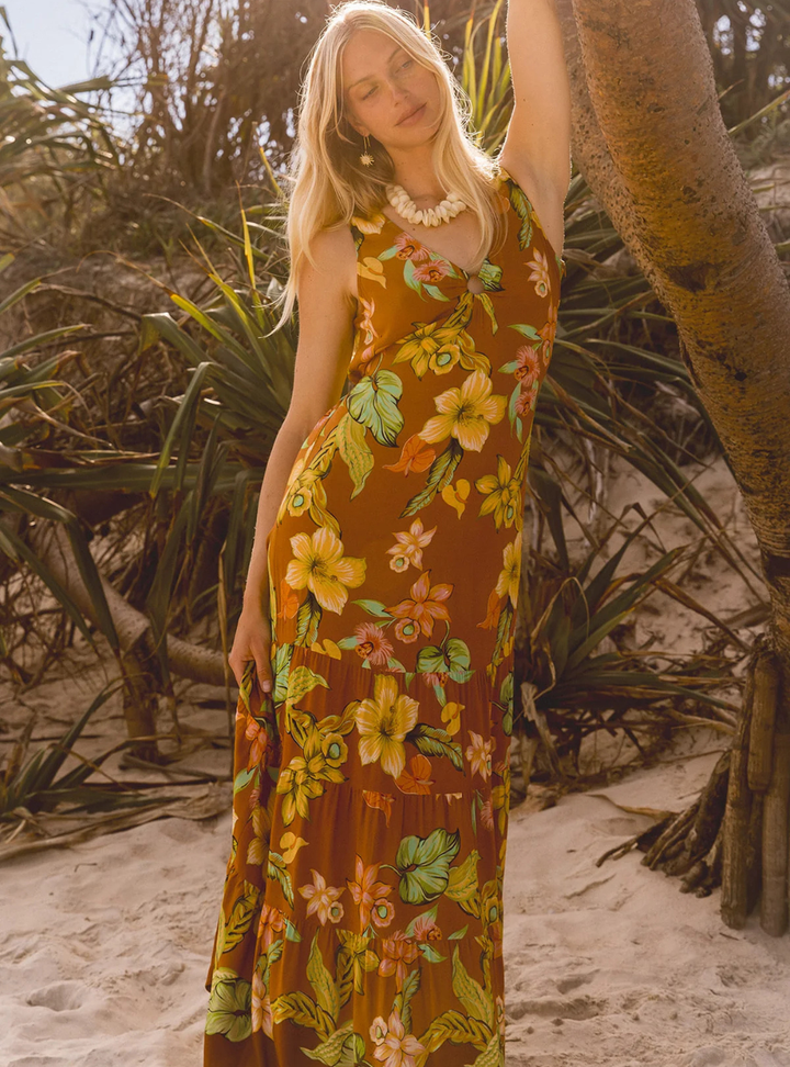 Daniella Maxi Dress - Marigold