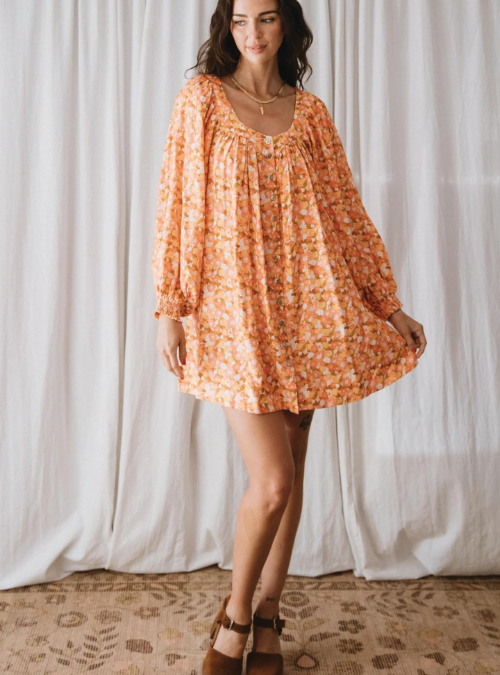 Clementine Mini Dress - Nectar