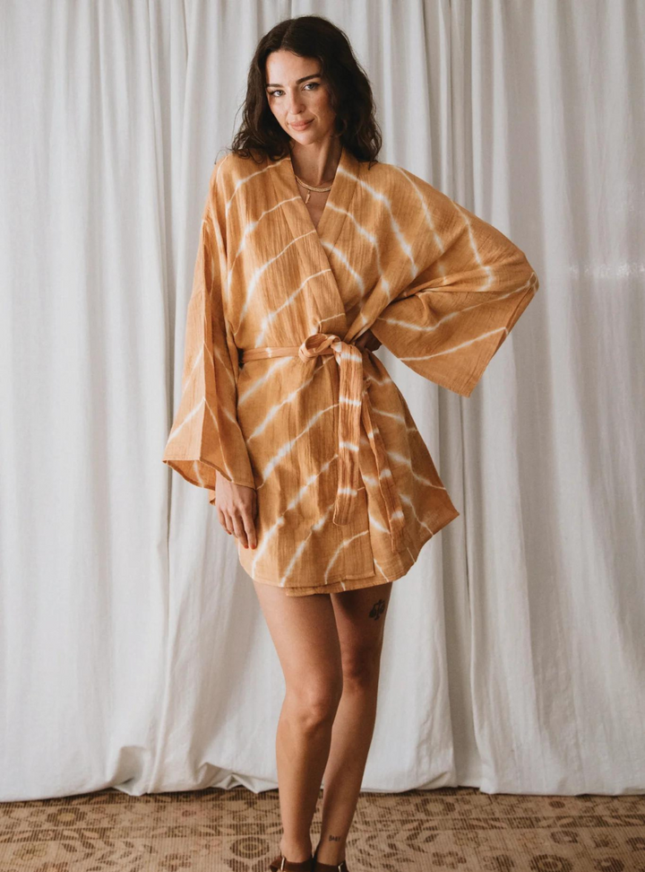 Mari Tie Dye Robe - Doe