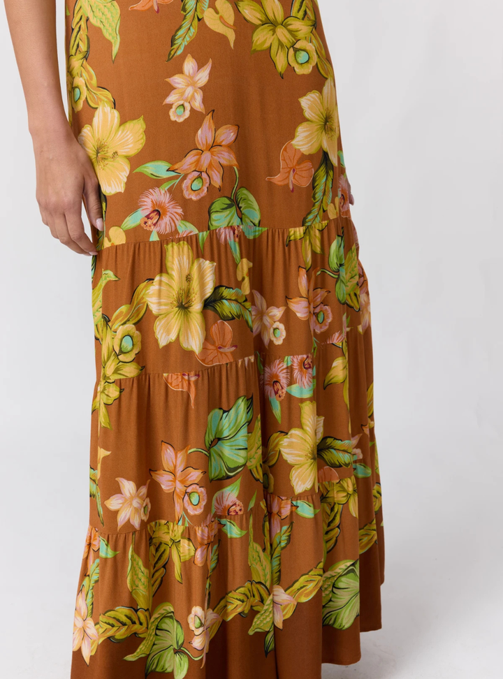 Daniella Maxi Dress - Marigold