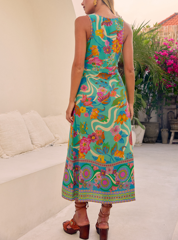 Marley Midi Dress - Summer Sky