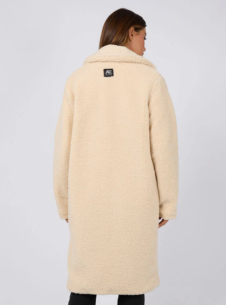 Matilda Teddy Coat - Natural