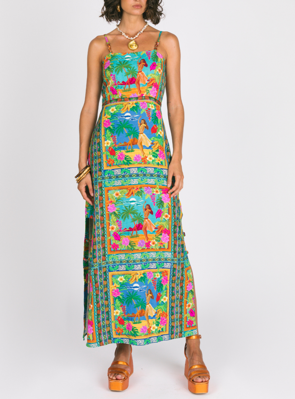 Aloha Maxi Dress - Tiki