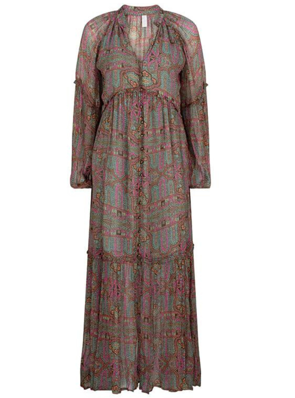 Marjorie Isla Maxi Dress - Taragon