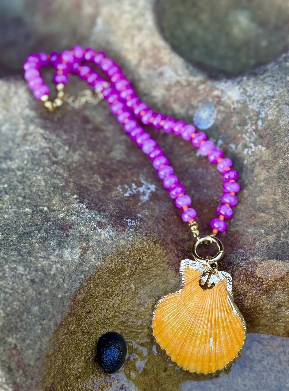 Anchored in Sunshine Necklace
