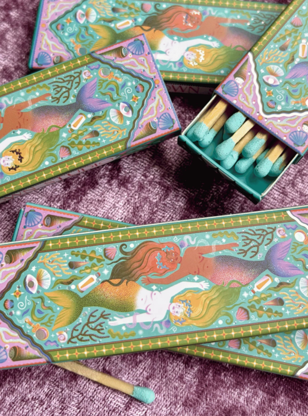 Mermaid Maidens Matchbox