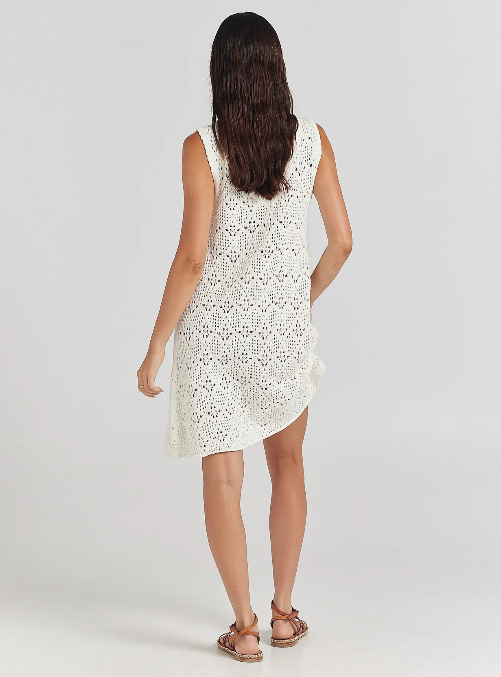 Messina Knit Dress - Vanilla