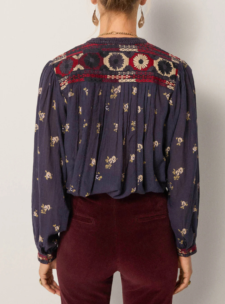Milla Blouse - Marino