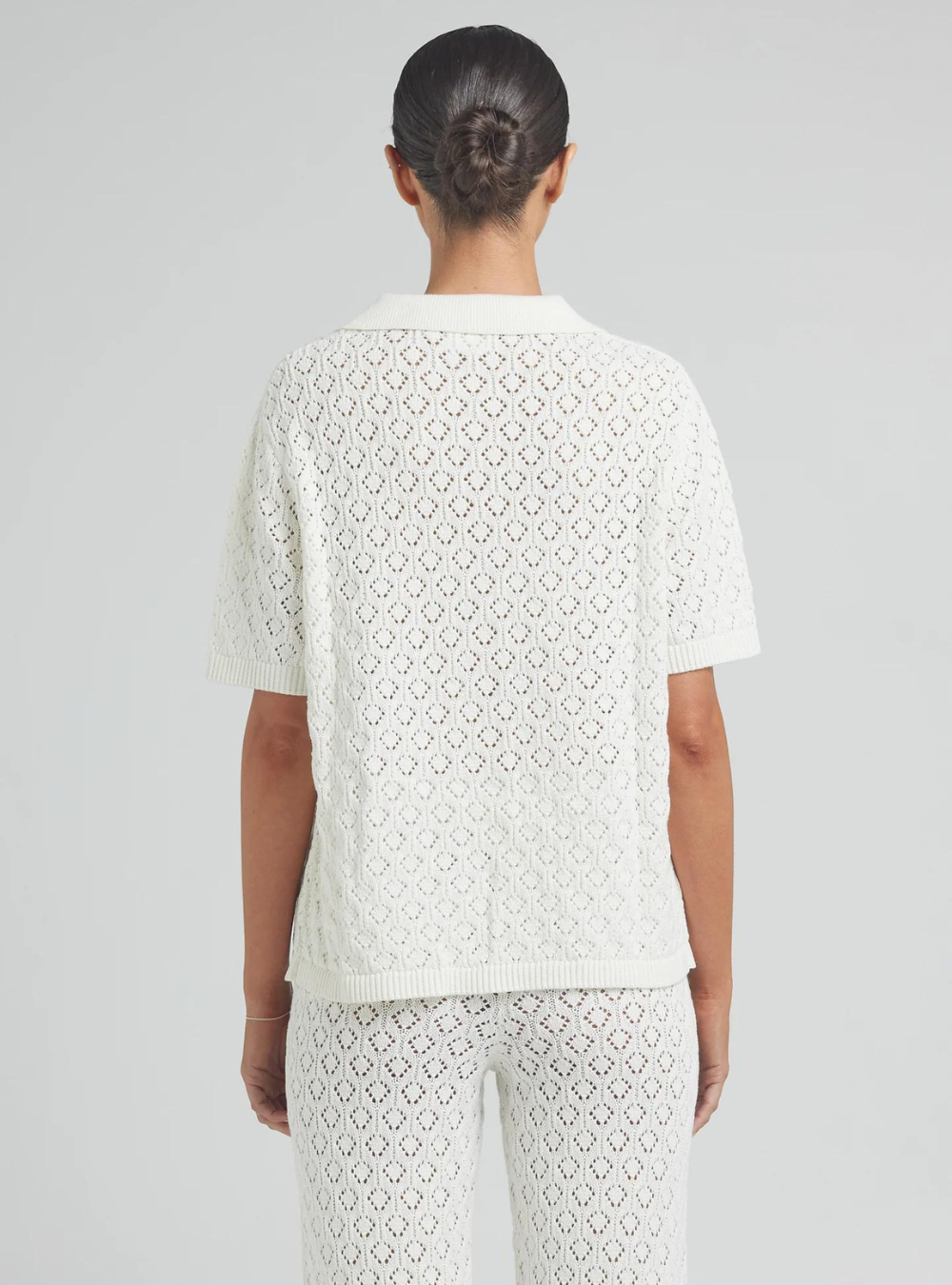 Mimosa Knit Shirt - Gardenia