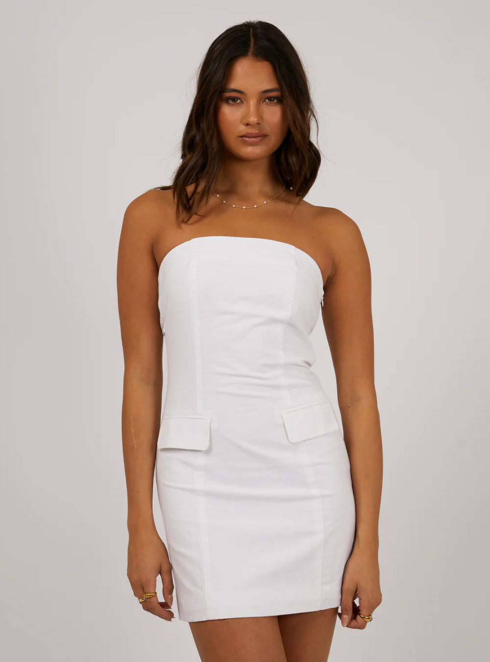 Tilly Mini Dress - White