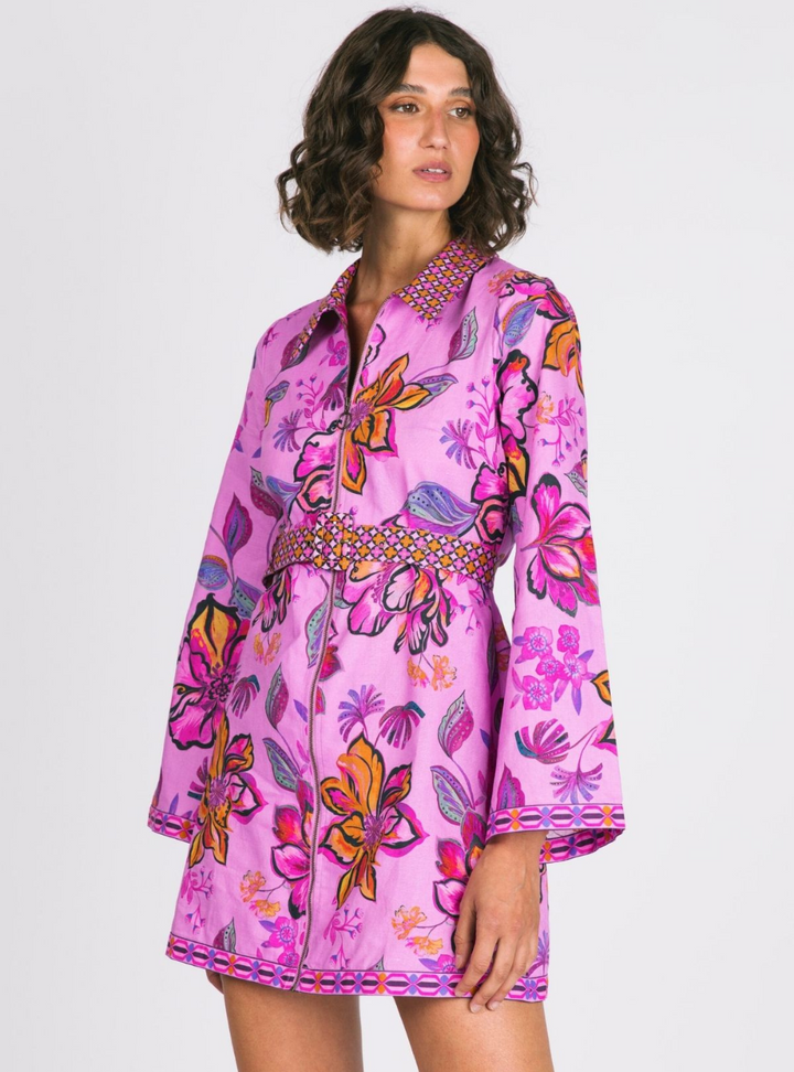 Wonderland Mini Dress - Orchid