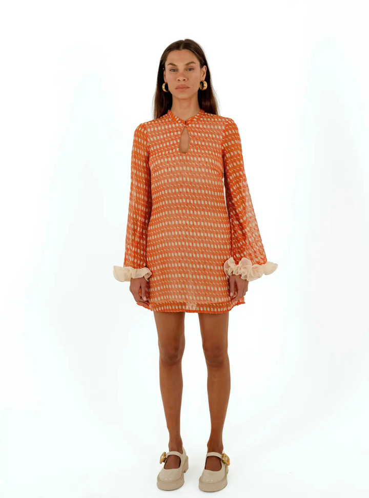 Yas Mini Dress - Ochre
