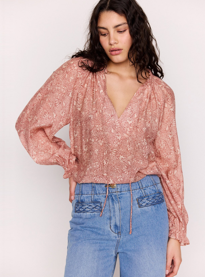 Yasmin Blouse - Boho Floral