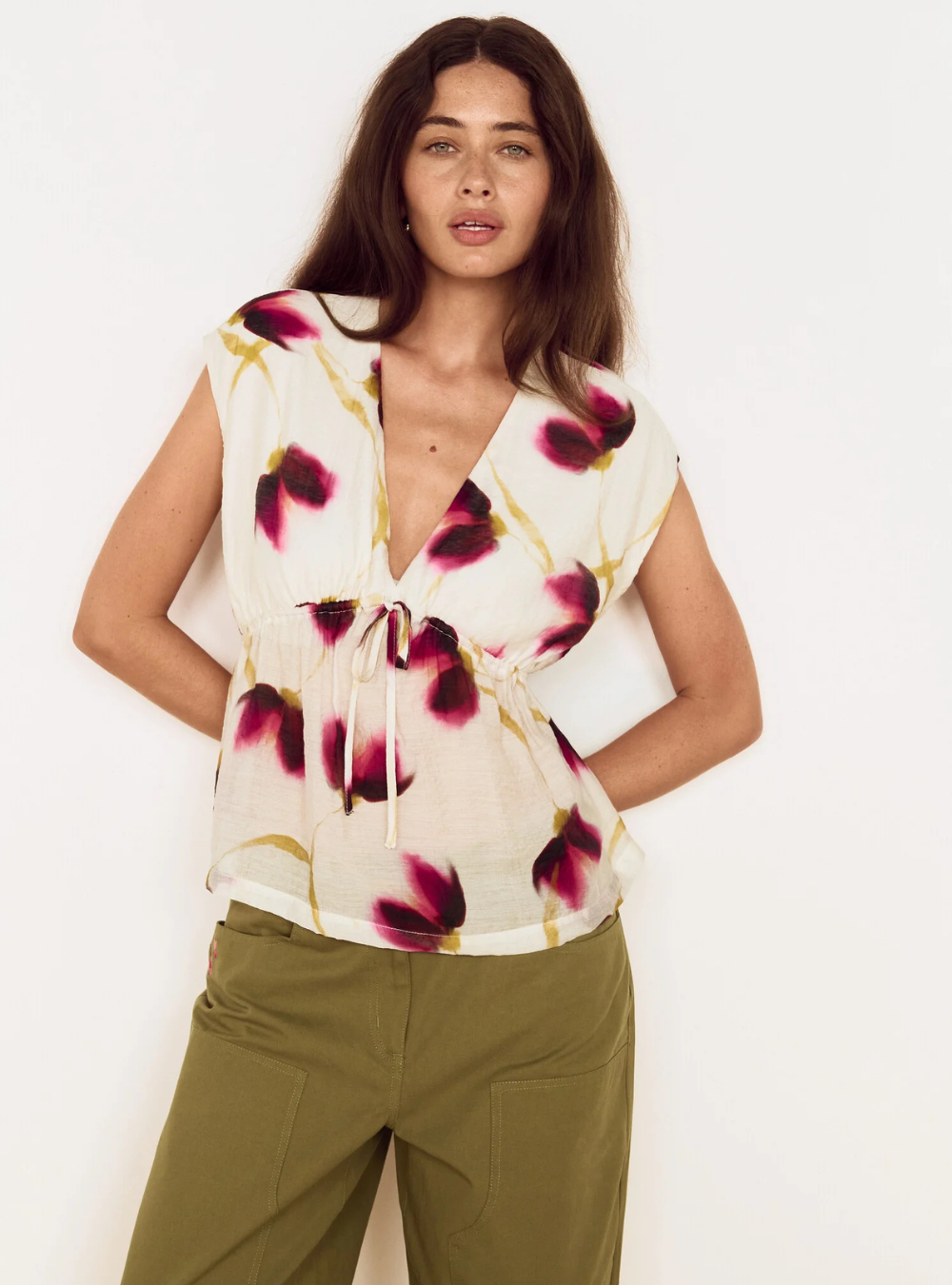 Emery Blouse - Floral