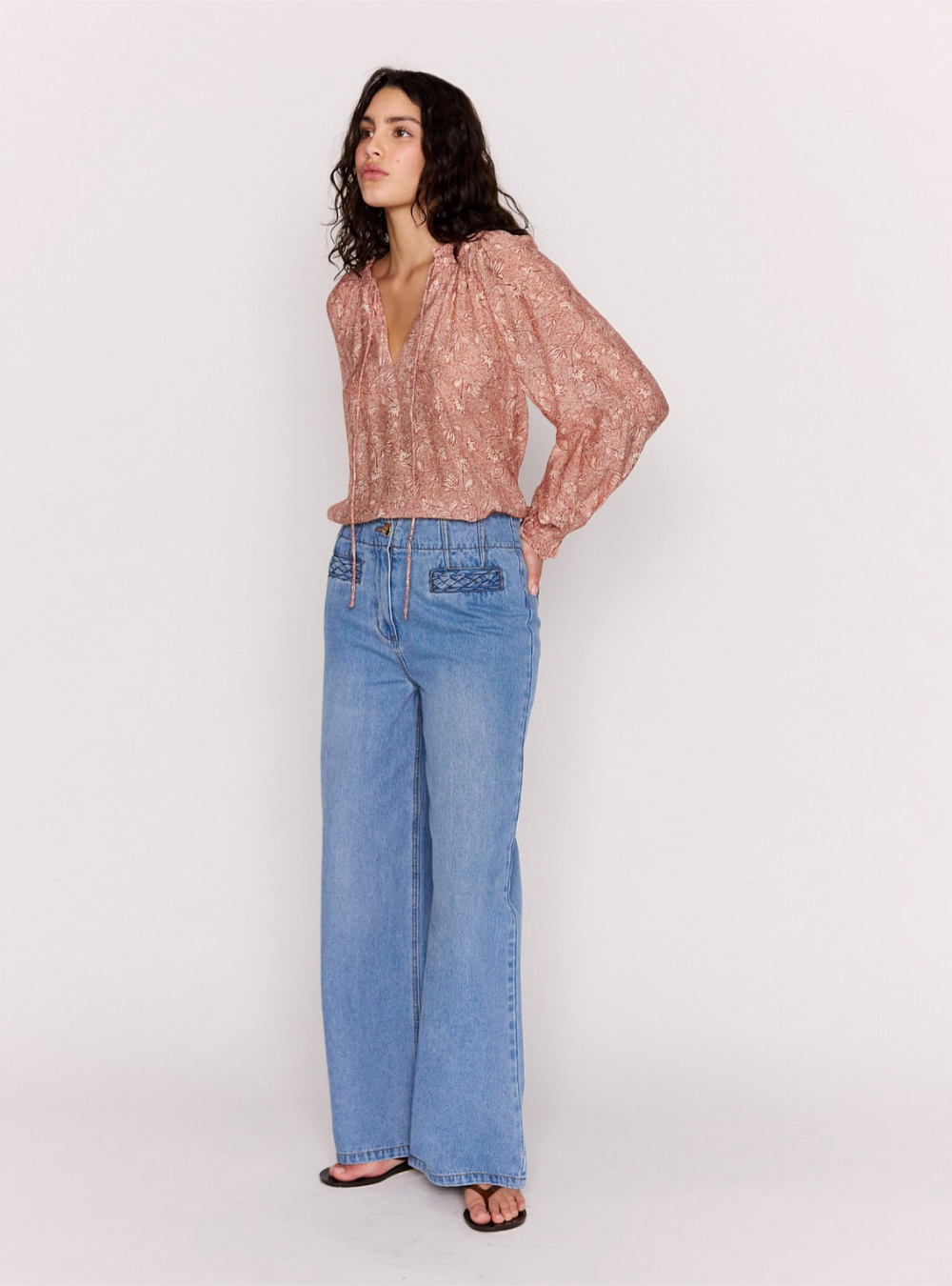 Yasmin Blouse - Boho Floral