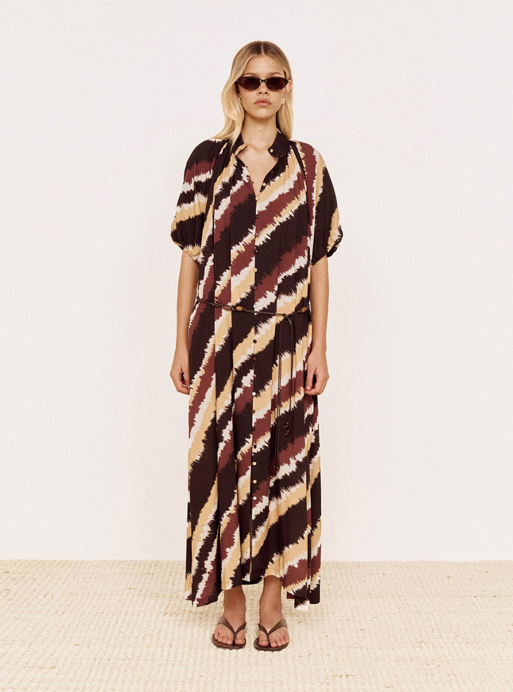 Greta Maxi Dress - Stripe