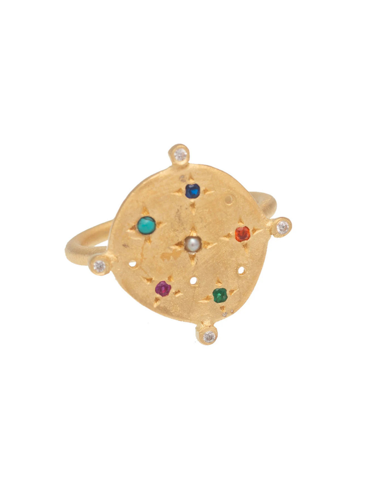Souk Ring - Mixed Stone