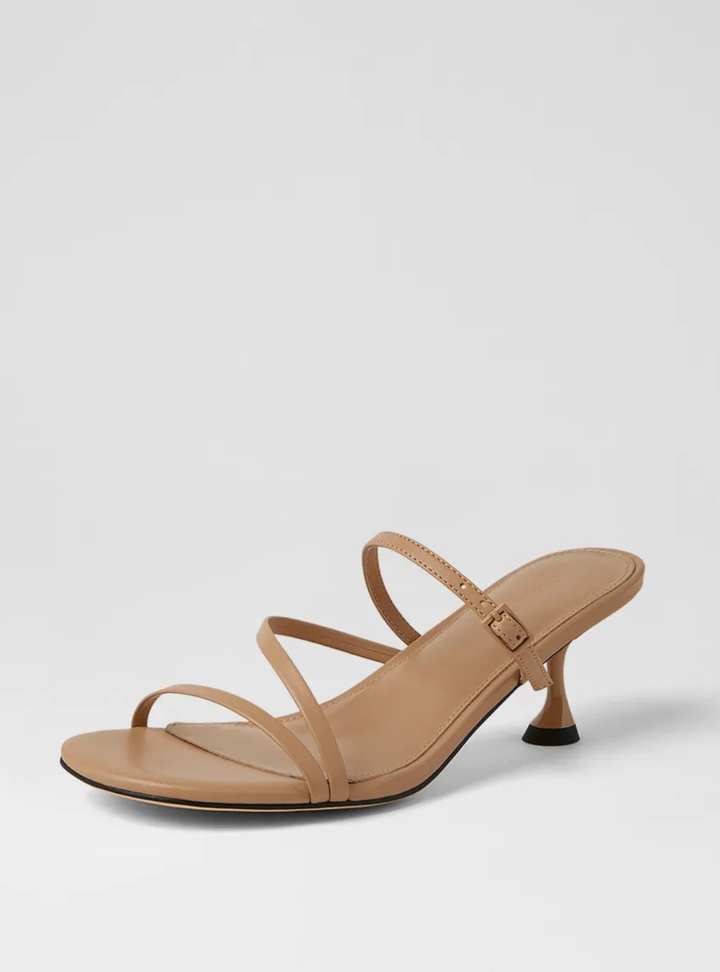 Arltone Leather Sandals - Beige