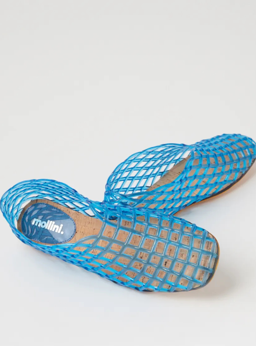 Piknic Jelly Flat Shoes - Electric Blue