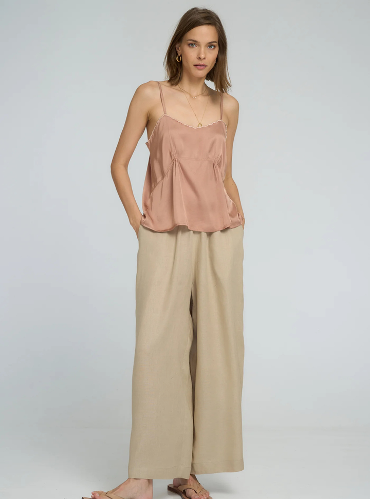 Moonflower Top - Rose Bisque