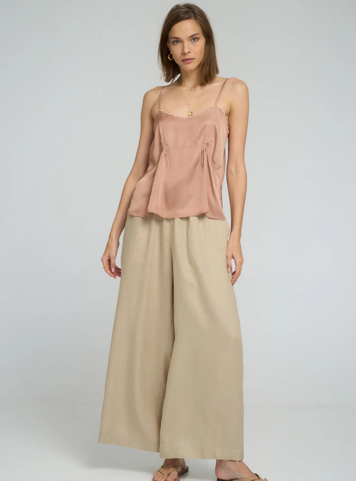 Moonflower Top - Rose Bisque