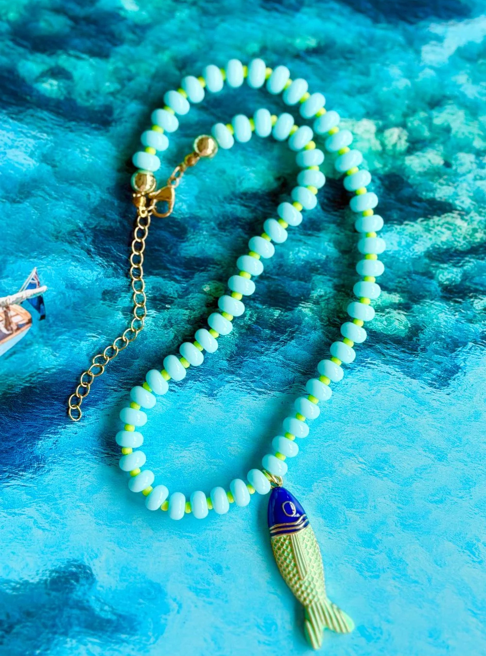 Catch Of The Day Gem Necklace